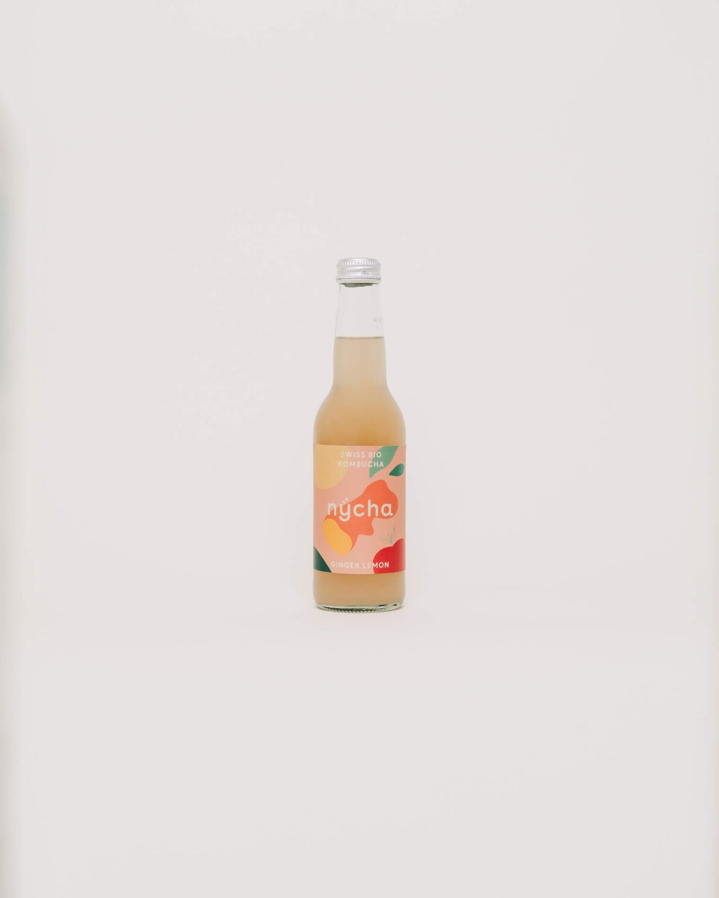 ginger lemon kombucha, bio - 16er box
