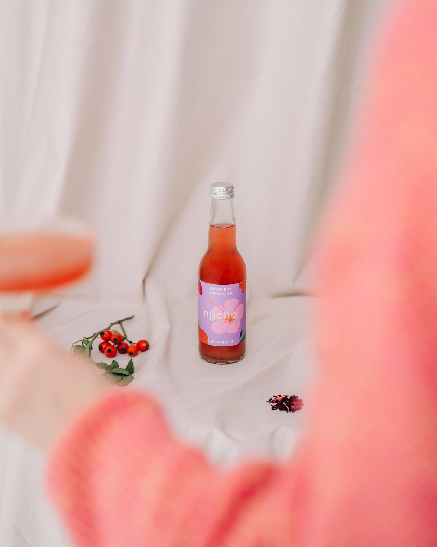 superfruits kombucha, bio - 16er box