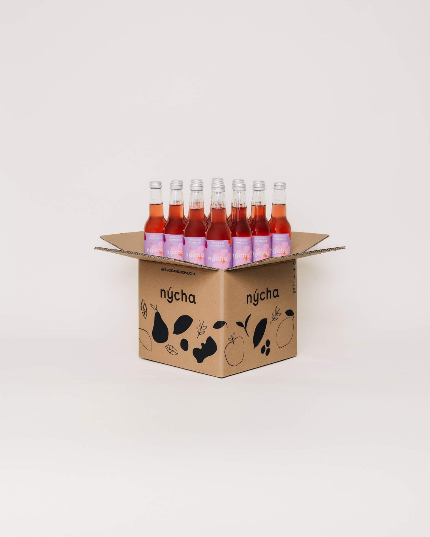superfruits kombucha, bio - 16er box
