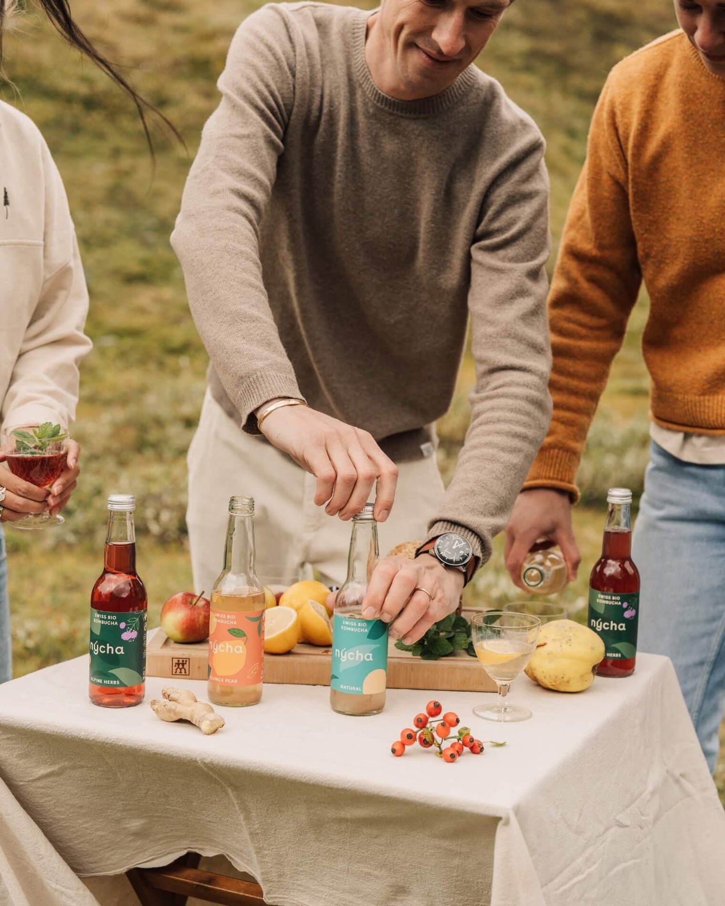 natural kombucha, organic - 16 bottles