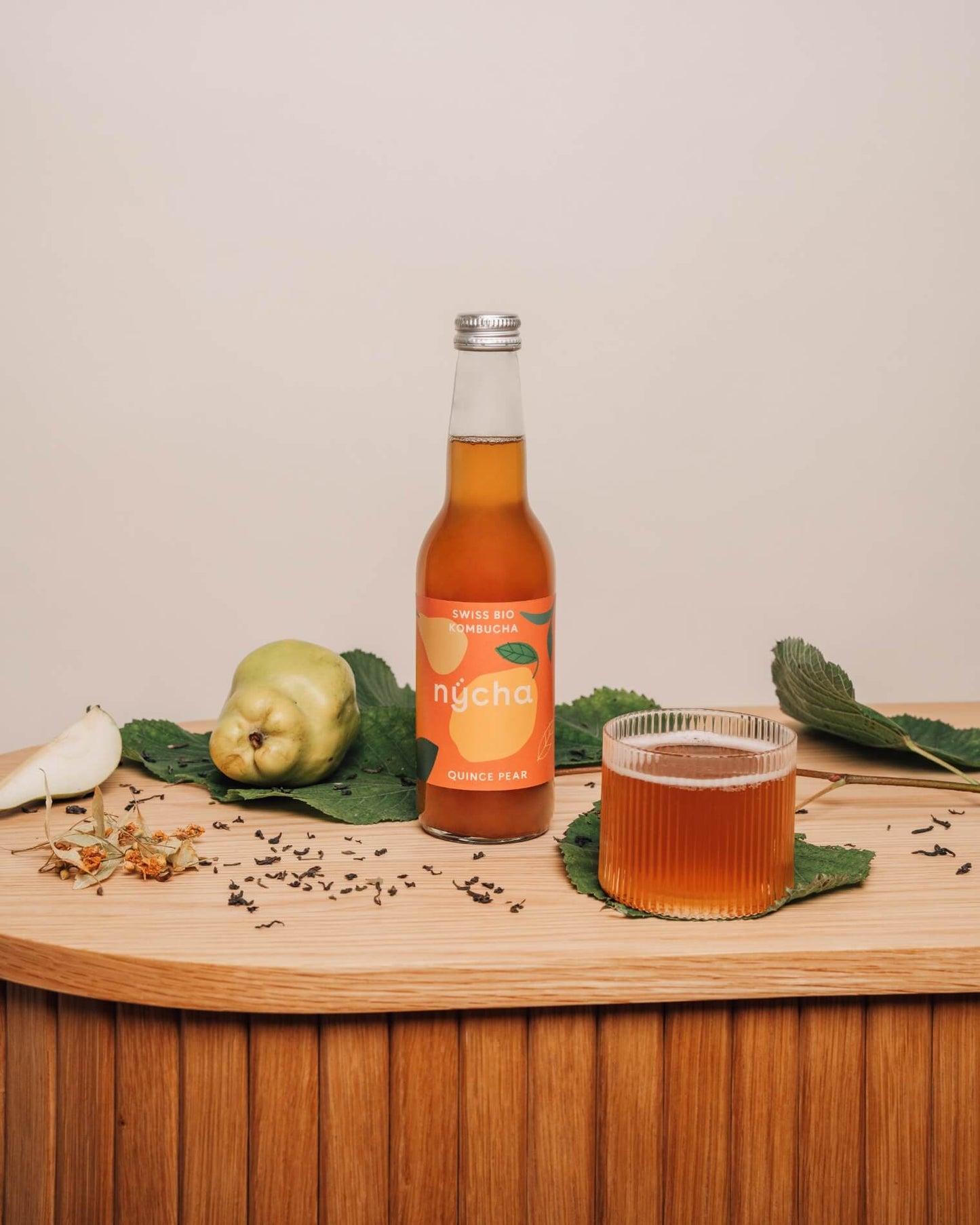 quince pear kombucha, bio - 16er box - B2B - versand